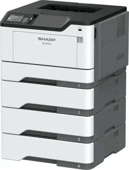 MX-B468P: Compact A4 Black & White Printer